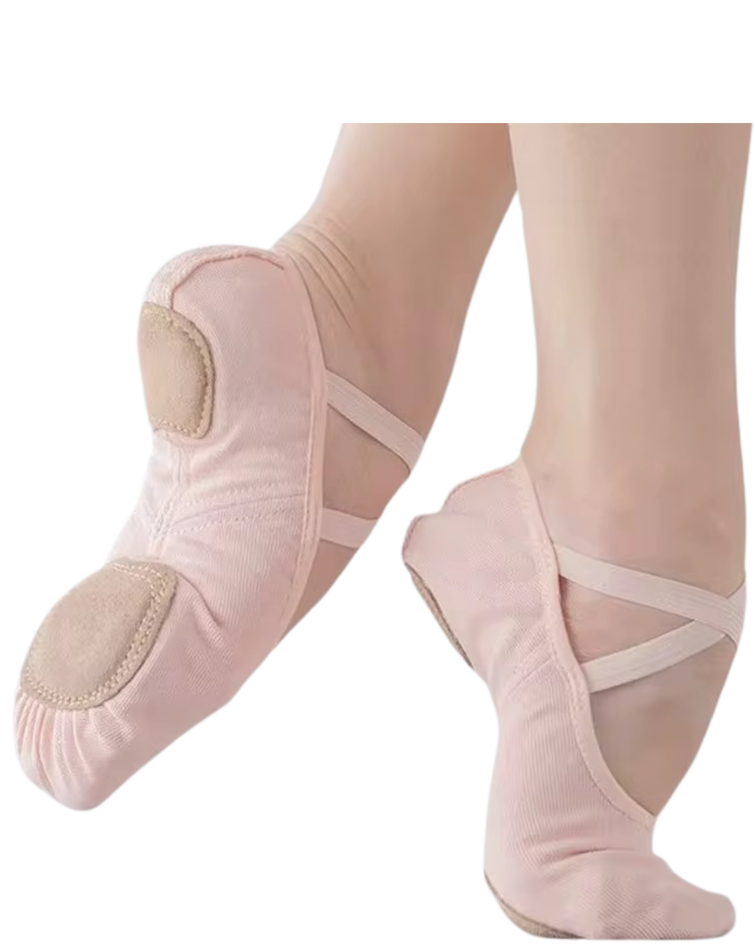 Canvas Stretch Split Sole Ballet Shoes